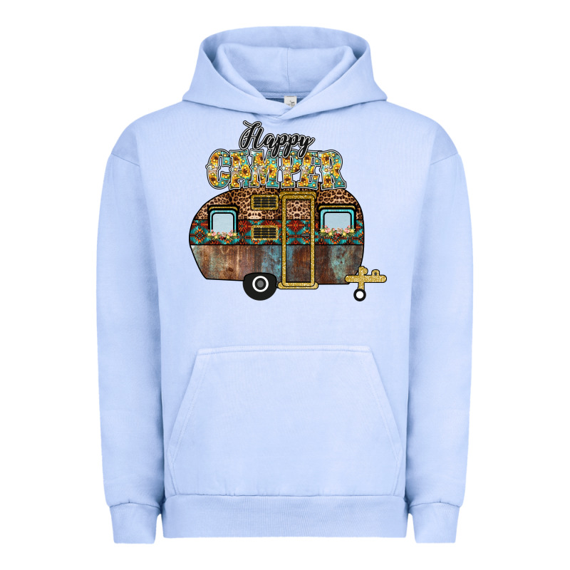 Happy Camper Urban Hoodie by CowhideDigitalArt | Teevron