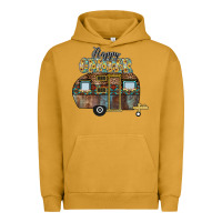 Pigment Peanut Butter Happy Camper Urban Hoodie - CowhideDigitalArt