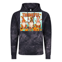Cloud Black thankful gnome Vintage Hoodie - MaliasSmallBusiness
