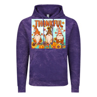 Cloud Purple thankful gnome Vintage Hoodie - MaliasSmallBusiness