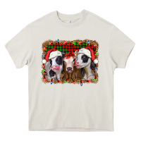 Christmas Heifers Heavy Core Tee | Teevron