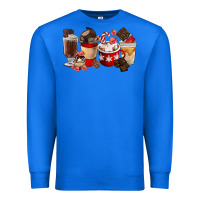 True Royal Chocolate Love Coffee Cups Premium Sweatshirt - FaDigitalArtStudio