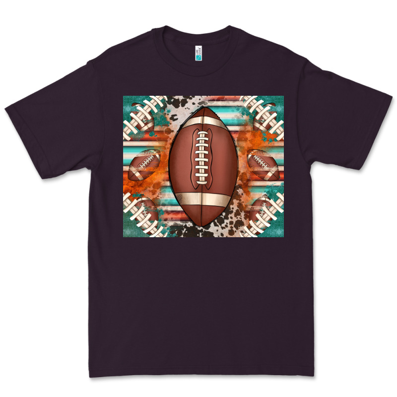 American Football Serape Glittertumbler Premium Tee by Jasminsmagicworld | Teevron