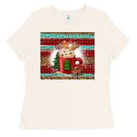 Bone Christmas coffee Ladies Tee - Jasminsmagicworld