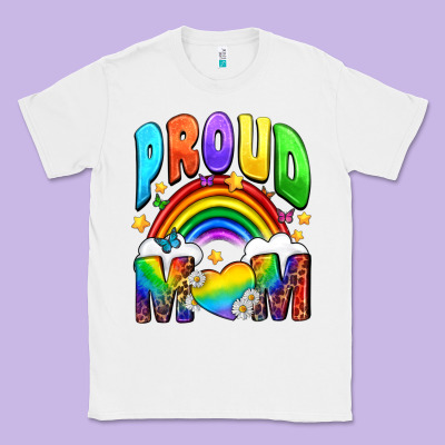 Western Proud Mom Classic Tee Designed By Bundleandbundleshop