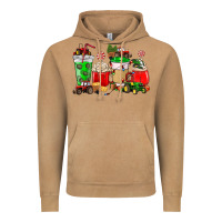 Vintage Camel Christmas tractor coffee cup Vintage Hoodie - NancyCooperArtShop