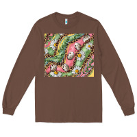 Chestnut Easter Quail Egg And Daisy Long Sleeve Tee - RanaPortraitStore