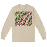 Mushroom Easter Quail Egg And Daisy Long Sleeve Tee - RanaPortraitStore