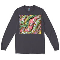 Smoke Easter Quail Egg And Daisy Long Sleeve Tee - RanaPortraitStore