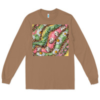 Toasted Coconut Easter Quail Egg And Daisy Long Sleeve Tee - RanaPortraitStore