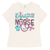 Bone registered nurse rn Ladies Tee - BarkalooDesign