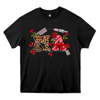 Black valentines day ma Heavy Core Tee - NancyCooperArtShop
