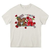 Cream valentines day ma Heavy Core Tee - NancyCooperArtShop