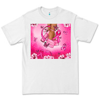 White Breast Cancer diva Premium Tee - NancyCooperArtShop