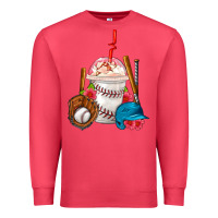Cardinal Baseball Frappe Coffee Premium Sweatshirt - FaDigitalArtStudio