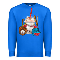 True Royal Baseball Frappe Coffee Premium Sweatshirt - FaDigitalArtStudio