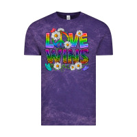 Cloud Purple Pride LGBTQ+ Love Wins Vintage Tee - BundleAndBundleShop