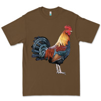 Cacao New Hampshire Red Rooster Premium Tee - LillyAllenDesigns