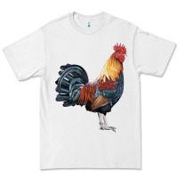 White New Hampshire Red Rooster Premium Tee - LillyAllenDesigns