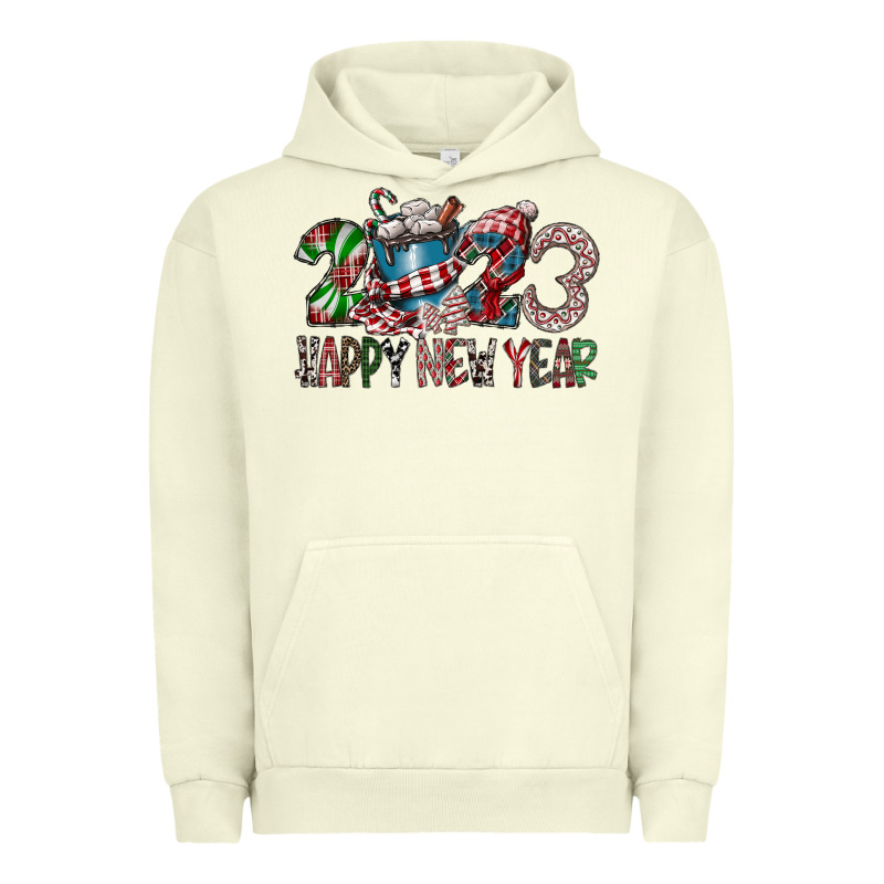 2023 Happy New Year Urban Hoodie by CowhideDigitalArt | Teevron