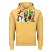 Vintage Mustard tis the season to sparkle snowman Vintage Hoodie - MaliasSmallBusiness