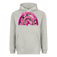 Moon Dust Breast Cancer rainbow Heavyweight Hoodie - FaDigitalArtStudio