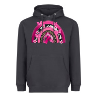 Smoke Breast Cancer rainbow Heavyweight Hoodie - FaDigitalArtStudio