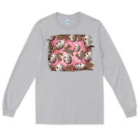 Moon Dust Easter Quail Eggs And Leopard Bunny Long Sleeve Tee - RanaPortraitStore