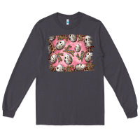 Smoke Easter Quail Eggs And Leopard Bunny Long Sleeve Tee - RanaPortraitStore