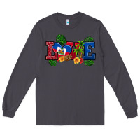 Smoke love haitian republic Long Sleeve Tee - RanaPortraitStore