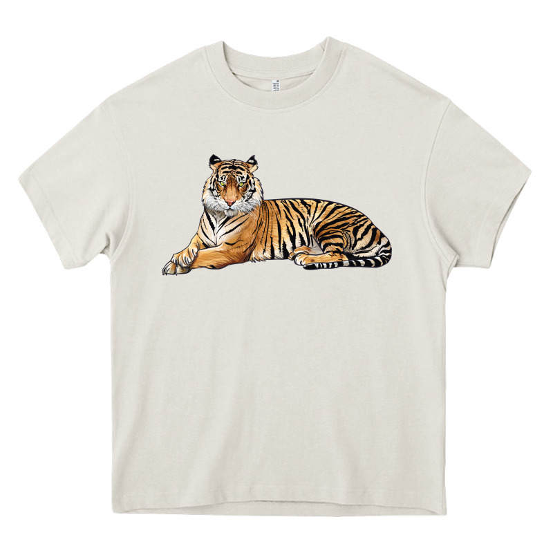 Tiger Heavy Core Tee by LillyAllenDesigns | Teevron