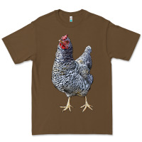 Cacao Dominique Chicken Premium Tee - LillyAllenDesigns
