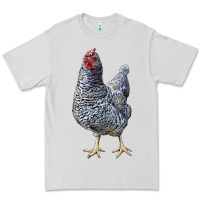 Dove Grey Dominique Chicken Premium Tee - LillyAllenDesigns