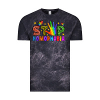 Cloud Black Western Stop Homophobia Vintage Tee - BundleAndBundleShop