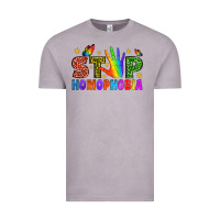 Western Stop Homophobia Vintage Tee | Teevron