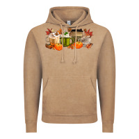 Vintage Coffee pumpkin spice Vintage Hoodie - MaliasSmallBusiness