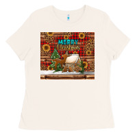 Bone merry christmas cookies buffalo plaid Ladies Tee - Jasminsmagicworld
