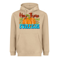 Mushroom Hey There Pumpkin Heavyweight Hoodie - FaDigitalArtStudio