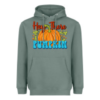 Sage Hey There Pumpkin Heavyweight Hoodie - FaDigitalArtStudio