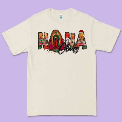 Nana Claus Lady Of Guadalupe Premium Tee Designed By Jasminsmagicworld