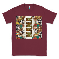 Burgundy Western Mama Tumbler Classic Tee - BundleAndBundleShop