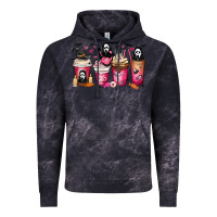 Cloud Black Scream Coffee Cups Vintage Hoodie - MaliasSmallBusiness
