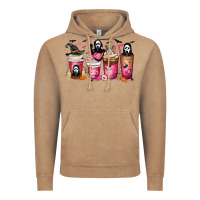Vintage Coffee Scream Coffee Cups Vintage Hoodie - MaliasSmallBusiness