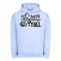 Pigment Grape Ice Happy Easter Y'all Urban Hoodie - CowhideDigitalArt