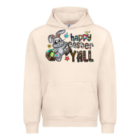 Sandshell Happy Easter Y'all Urban Hoodie - CowhideDigitalArt