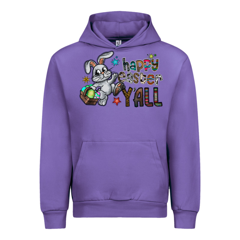Happy Easter Y'all Urban Hoodie by CowhideDigitalArt | Teevron