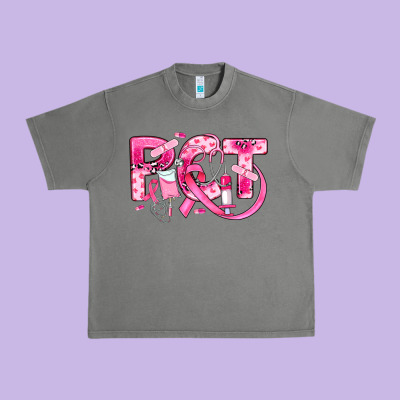 Breast Cancer Pct Patient Care Technician Urban Heavy Tee Designed By Jahusdesignshop