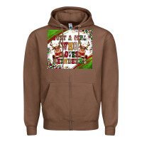 Chestnut just a girl who loves reindeer Zipper Hoodie - CowGirlArtShop