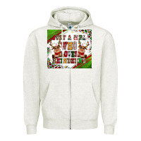 Oatmeal Heather just a girl who loves reindeer Zipper Hoodie - CowGirlArtShop