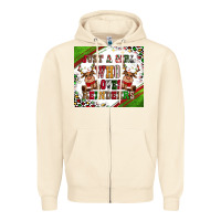 Sandshell just a girl who loves reindeer Zipper Hoodie - CowGirlArtShop